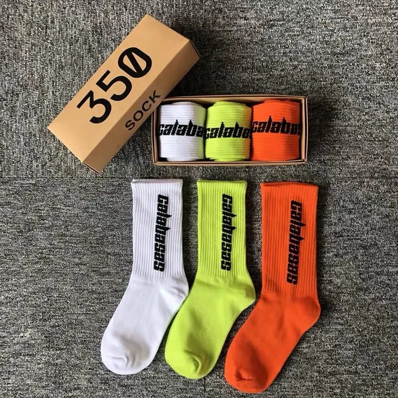 3-Pair Gift Box Soft and Non Slip Mens Bamboo crew Socks logo socks custom
