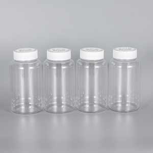 Flacone in PET trasparente da 150cc all'ingrosso per pillole, capsule, <span class=keywords><strong>medicinali</strong></span>, vitamine e integratori con tappi CRC - Product Image 6