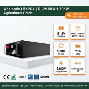 Batterie Solaire LiFePO4 51.2V 5kWh 10kWh 20kWh 50kWh pour Irrigation Agricole, Pompe à Eau Hors Réseau, Stockage d'Énergie, Vente en Gros CE - Product Image 5