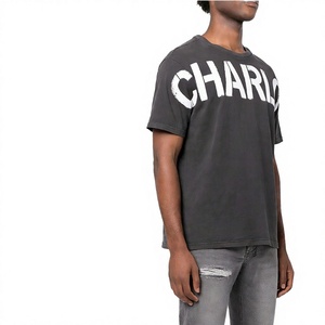 Camisetas Personalizadas para Hombre, Estilo Vintage, Lavado Ácido, Impresión Serigráfica, 100% Algodón, Tallas Grandes, Diseño Gráfico Urbano - Product Image 4