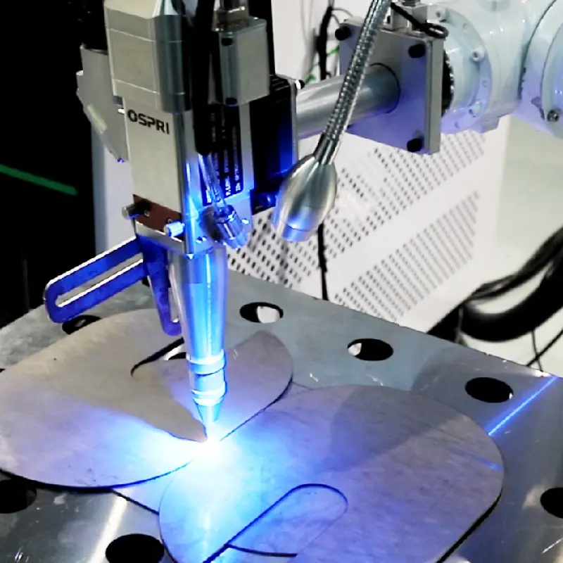 自動ロボットアーム式CNC金属板レーザー溶接機鋼アルミニウム用