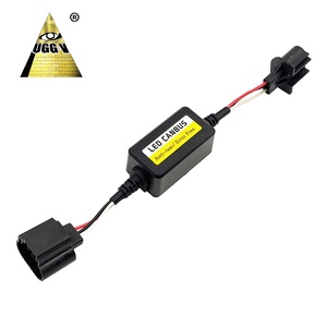Canbus H1 H4 H7 <span class=keywords><strong>H11</strong></span> H13 9007 9004 <span class=keywords><strong>Decoder</strong></span> Anti-Ficker cablaggio resistore senza errori condensatore per lampadine a LED, confezione da 2 - Product Image 6