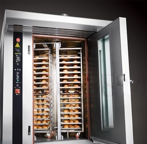 <span class=keywords><strong>Horno</strong></span> comercial de 32 bandejas para panaderías, cafeterías, pizzerías, calor giratorio de 360 °, horneado multiusos, su mejor novedad para harina, huevo, agua - Product Image 3