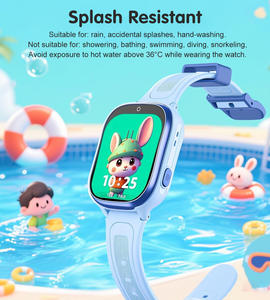 Blue Kids Smart Watch Téléphone de suivi anti-perte avec bouton SOS 1.83 pouces IPS Screen Support Games Video Call Sleep Monitor - Product Image 2