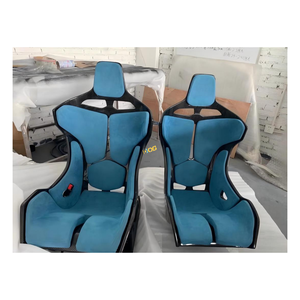 Asiento de Carreras Universal de Fibra de Carbono y Cuero DOS para McLaren - Product Image 1