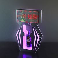 Discoteca Bar Aplicación personalizada Programable Desplazamiento LED Tablero de mensajes Signo Vip Pantalla Botella Servicio Presentador