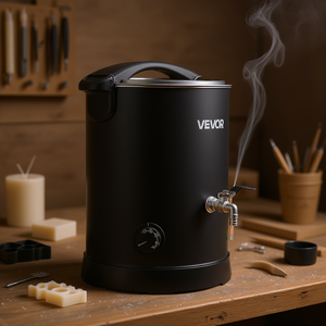 Fundidor de cera Vevor de 8.5 cuartos de galón con control de temperatura antiadherente para hacer velas y jabones - Product Image 2