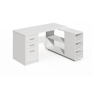 Bán Buôn Chất Lượng Cao MDF Trắng Bằng Gỗ Bàn Văn Phòng Nhà Sống Đồ Nội Thất Bằng Gỗ Bàn Nghiên Cứu Máy Tính Bàn Cho Phòng Ngủ - Product Image 2