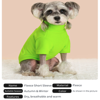 Sudadera con Capucha Cálida de Poliéster Multicolor para Otoño e Invierno, con Correa Ajustable en el Pecho, Ropa para Perros Pequeños y Medianos