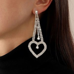 European American Copper Alloy Trendy 18K Gold Plated Needle Earrings Rhinestone Imitation Pearl Exaggerated Flower Snowflake - Product Image 1