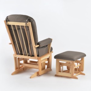 "TEFFUL Solid Wooden 2-Piece Rocking <b>Lounge</b> <b>Chair</b> Set for <b>Living</b> <b>Room</b> Home Furniture" - Product Image 6