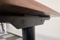 Table de bureau réglable en hauteur électrique à moteur unique, table pour ordinateur portable, cadre de bureau ergonomique