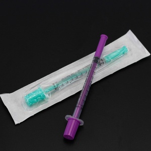 Jeringas <span class=keywords><strong>de</strong></span> <span class=keywords><strong>Insulina</strong></span> Desechables Empaquetadas Individualmente 29G/30G/31G <span class=keywords><strong>0.3</strong></span>-1mL 6/8mm Triple Bisel Certificación CE Clase I - Product Image 3