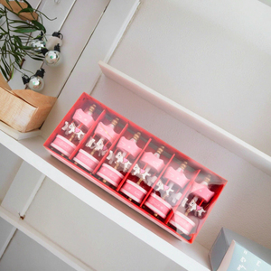 ของตกแต่งโต๊ะหมุนไม้ ของประดับตกแต่งคริสต์มาส ของขวัญสำหรับตกแต่งในเทศกาล - Product Image 5