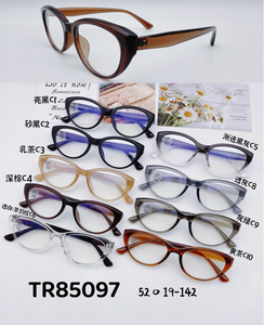 Montature per Occhiali Personalizzate con Logo, Montature Ottiche in TR90, Occhiali da Vista alla Moda, Montatura Ottica Piatta per Miopia, Stile <span class=keywords><strong>Occhio</strong></span> <span class=keywords><strong>di</strong></span> Gatto - Product Image 3