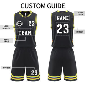 Grosir Jersey olahraga basket desain terbaru semua tim USA bordir sulam pria ukuran besar Mesh Jersey basket - Product Image 2