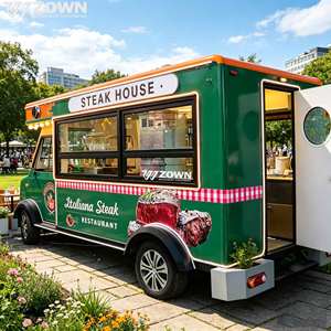 Camion de restauration mobile électrique sur mesure avec cuisine complète pour la vente de snacks, de café et la restauration événementielle - Product Image 1