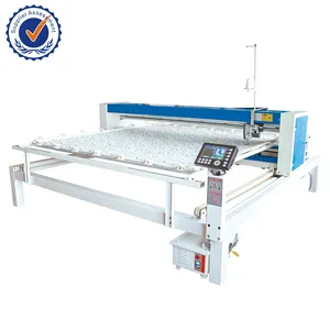 High Precision Low Noise Operation Optional Accessories Double Needle Quilting Machine