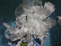 Support de décoration géant universel multi-appareils en organza pour fleurs, couleur champagne, pour locations événementielles, centre de table élégant pour événements, art.