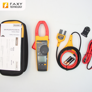 Fluke 376 FC True-RMS Clamp Meter with IFlex Fluke 376FC 374FC 375FC AC/<strong>DC</strong> Clamp Meter Fluke Original Brand New in Stock - Product Image 1