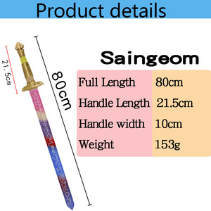 K-pop avcı şeytan kız grubu Rumi köpük uzun kılıç çocuk oyuncak karikatür film Mira bıçak 14 yıl & up - Product Image 6