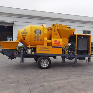 Mobile <b>Cement</b> <b>Mixer</b> With Pump Machine Concrete <b>Mixer</b> Pump <b>Small</b> Portable Pumps Concrete Mixing Pump Construction Machinery - Product Image 2