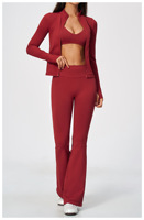 Shorts de yoga sans couture en gros, Leggings ultra doux, Soutien-gorge de sport, Leggings, Pantalons larges pour filles, Veste personnalisée, Vêtements de sport d'hiver