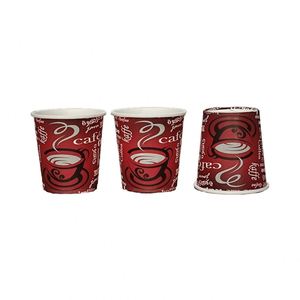 Gobelet en carton blanc imperméable de qualité alimentaire, jetable, pour boissons chaudes et froides, avec couvercle, pour cola, café, boissons - Product Image 1