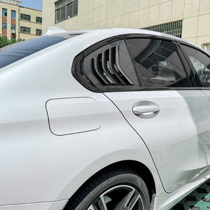 Bmw 3 Series G20 Louver Vent Cover Carbon Fiber Texture Adhesive <b>Car</b> <b>Decal</b> 2019+ - Product Image 1