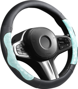 Housse de <span class=keywords><strong>volant</strong></span> en cuir toutes saisons, rafraîchissante en été et chaude en <span class=keywords><strong>hiver</strong></span> - Product Image 1