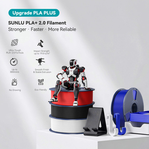 SUNLU <b>PLA</b>+2.0 3D Printer Filament High Precision 1.75mm Easy to Print High Compatibility Super Tough Fast High Quality Filament - Product Image 4