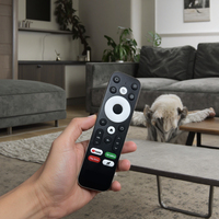 Télécommande personnalisable OEM ODM Air Mouse Garantie 1 an BT universel pour Android avec touches de raccourci et commande vocale pour TV