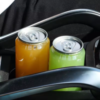 Bocaux en Plastique PET Transparents Personnalisables 330ml 500ml 650ml, Vides, pour Jus, Boissons et Sodas, à Anneau de Traction Facile à Ouvrir