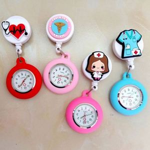 Clip Retráctil Moderno y Portátil de Plástico con Diseño de Estetoscopio, Reloj de Bolsillo para Enfermeras y Doctores, con Clip para Colgar en el Cinturón - Product Image 6