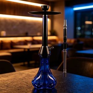Chicha portable de luxe moderne, ensemble complet en verre avec technique miroir, accessoires de voiture en acier inoxydable - Product Image 5