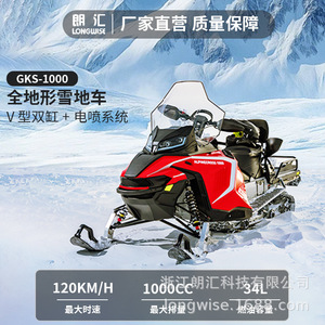 Longwise gks 1000 1000Cc V เครื่องยนต์คู่สโนว์โมบิลขับเคลื่อนด้วยแก๊สในภูมิประเทศเต็มรูปแบบ - Product Image 4
