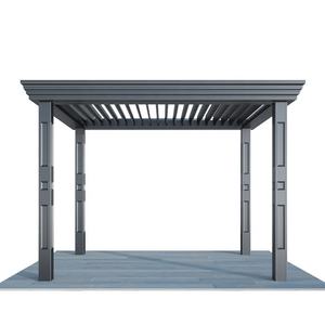 4X5 4x2 <span class=keywords><strong>4x3</strong></span> 4x4 5x5m Mit Lamellen Pergolas De Madera Pergola Bioclimatica Addossata Alluminio Buiten Wasserdicht - Product Image 1