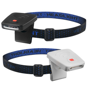 Linterna frontal LED con batería recargable, luz blanca, para pesca y uso en exteriores - Product Image 1