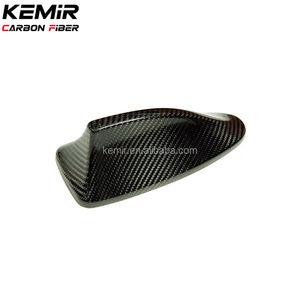 Coque de toit pour antenne de voiture en fibre de carbone véritable requin, couverture complète, pour F22 F23 F30 F31 F32 F33 F34 F35 F36 G30 G32 G11 G12 <span class=keywords><strong>G13</strong></span>, 2 pièces - Product Image 3