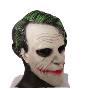 Halloween The Joker Mặt Nạ Cao Su Heath Ledger Cosplay The Dark Knight Tóc Giả Trang Trí Kinh Dị - Product Image 3
