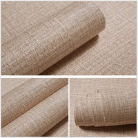 UDK-papier peint multicolore en faux cuir chevelu, autocollant de papier peint texturé en relief PVC