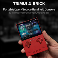 TRIMUI BRICK Console de jeu portable écran IPS 3.2 pouces Mini Console de jeux de simulateur Linux rétro Portable classique pour PSP PS1