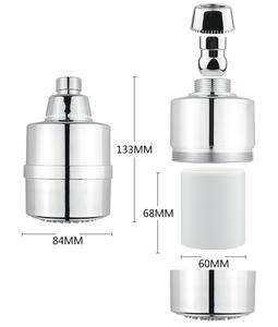 뜨거운 판매 새로운 유형 닦았 니켈 12 / 15 / 17 무대 샤워 헤드 물 필터 염소 제거 - Product Image 4
