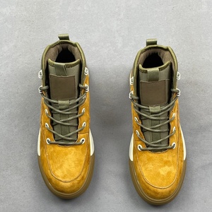 Botas de Senderismo de Gamuza Retro de Lujo para Hombre, Hechas a Medida, de Alta Calidad, con Excelente Cuero, Estilo Rock, con Suela Gruesa - Product Image 5
