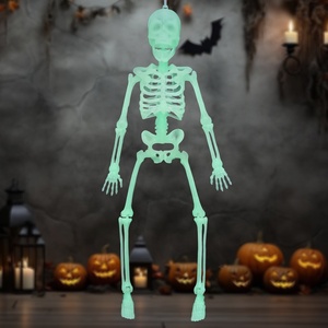Déguisement réaliste corps entier, farce effrayante, articulations réglables, squelette humain, décoration d'Halloween - Product Image 2