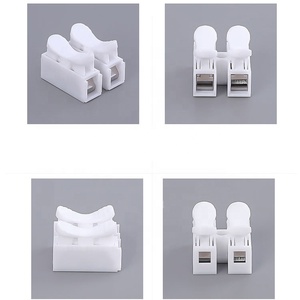 CH2最高品質<span class=keywords><strong>2</strong></span>つの<span class=keywords><strong>3</strong></span>ポジションプレス端子台LED照明用白色クイックケーブルワイヤーコネクタ - Product Image 4