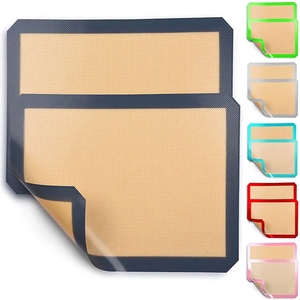 Food Grade Silicone Pastry Mat for Oven Baking Mat Baking Tools <b>Cake</b> <b>Decorating</b> <b>Supplies</b> Custom Silicone Baking Mat Liner - Product Image 3