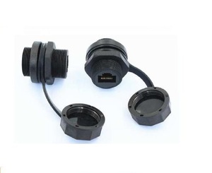 <span class=keywords><strong>Conector</strong></span> RJ45 Blindado para Montaje en Panel, Resistente al Agua IP67 - Product Image 3