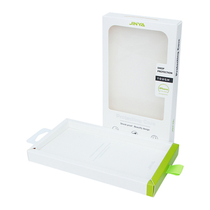 Custom gift packaging box for iPhone shell with waterproof transparency hanger Mobile Phone Cover drawer paper box