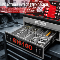 Probador y Limpiador de Inyectores de Combustible GATmatic GDI y de Combustible Tradicional GI6100 100-240V Herramienta de Diagnóstico Universal para Automóviles
